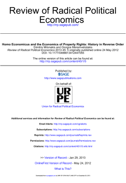 Milonakis-Economics of Property Rights