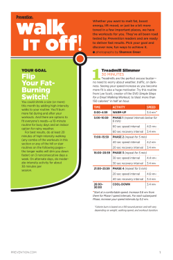 Walking Workouts That Burn Fat