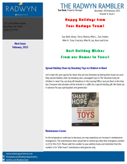 to read our community newsletter