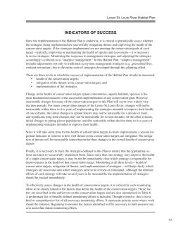 indicators of success - St. Louis River Alliance
