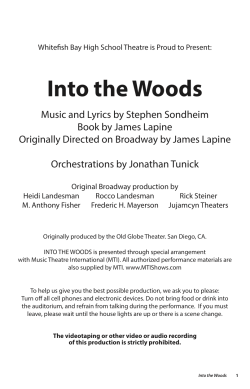 Into the Woods