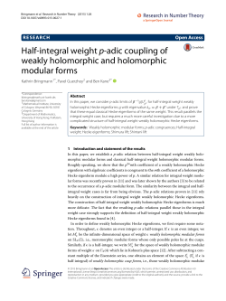 Half-integral weight p-adic coupling of weakly holomorphic and