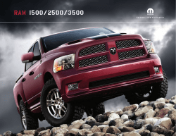 RAM 1500/2500/3500