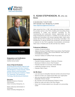 s. adam stephenson, iii, cpa, cia