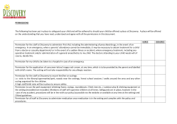 PERMISSIONS The following has been put in place to safeguard