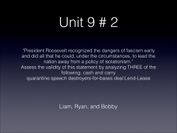 Unit 9 # 2