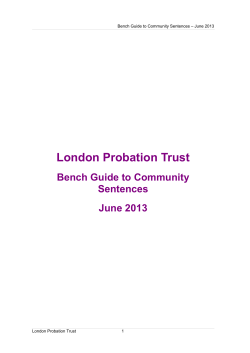 London Probation Trust