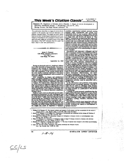 Dumont J N. Oogenesis in Xenopus Iaevis (Daudin). I. Stages of