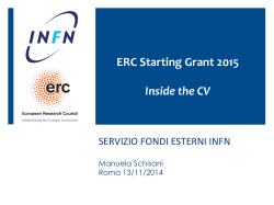 Slides - Agenda INFN