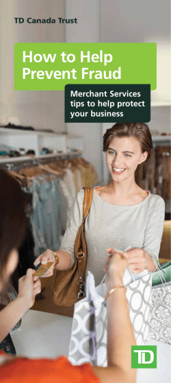 How to Help Prevent Fraud