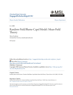 Random-Field Blume-Capel Model: Mean