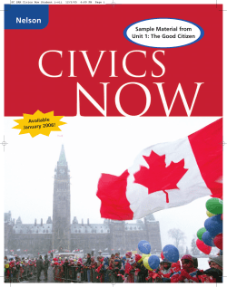 Civics Now - Nelson Education