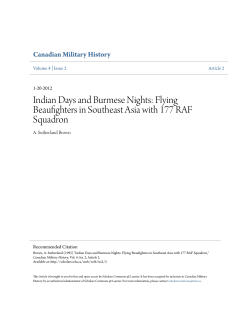 Indian Days and Burmese Nights