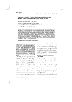 Expanding Confusion: Common Misconceptions of Cosmological