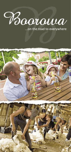 2011 Boorowa Visitor Guide.indd