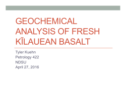 Layered Petrology and Solidification Temperature for a