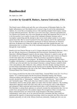 film reviews - University of Nottingham