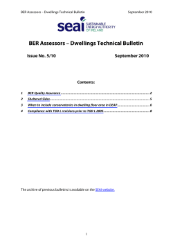 September 2010 Technical Bulletin