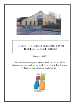 Pastoral Matters: Rev