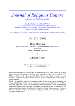 Journal of Religious Culture - Goethe