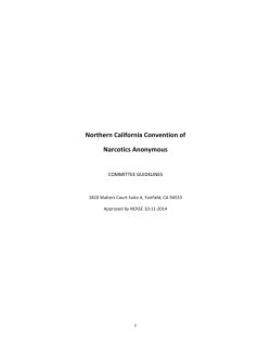 Northern California Convention of Narcotics Anonymous