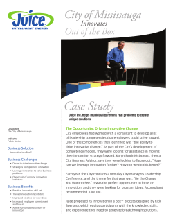 Case Study - Juice Inc