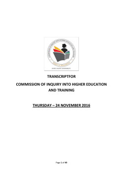 Transcript, 24 November 2016