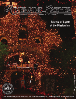 Festival of Lights at the Mission Inn