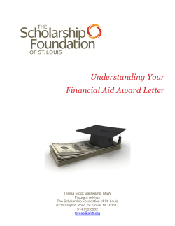 Understanding Your Financial Aid Award Letter