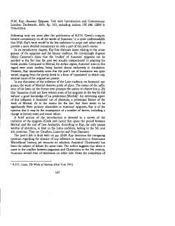 N.M. Kay, Ausonius: Epigrams. Text with Introduction and