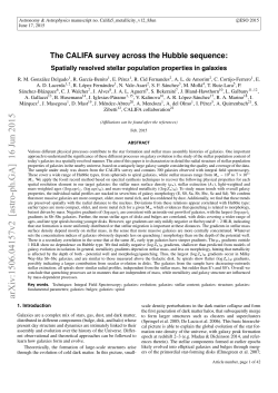 The CALIFA survey across the Hubble sequence: Spatially resolved