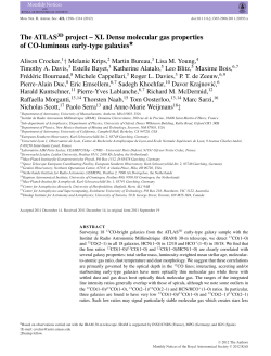 The ATLAS3D project XI. Dense molecular gas properties of