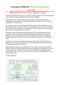 2013 Q2 B erosion formation corrie [PDF Document]