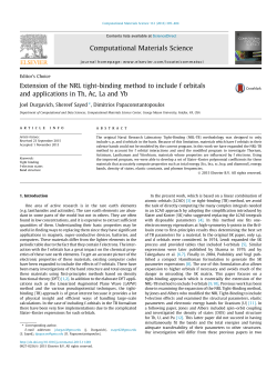 Extension of the NRL tight-binding method to include f orbitals and