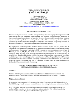 on-line resume - Campaign for Eco