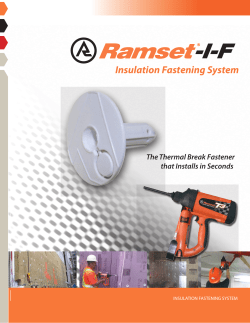 Insulation Fastening System