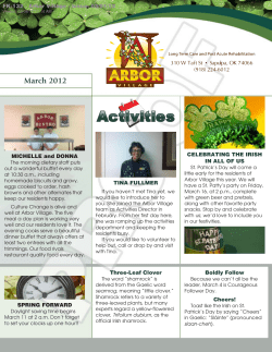 Activities - Arbor Village