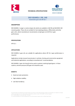 EKO GEAROL-1 90, 140