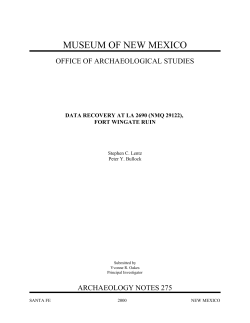 Archaeology Notes #275