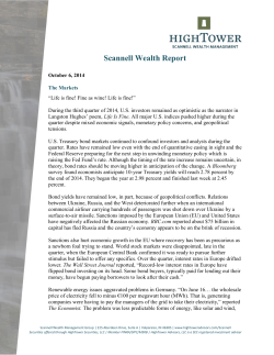 Scannell Wealth Report