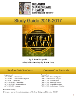 Study Guide - Orlando Shakespeare Theater