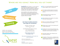 Job Training Education