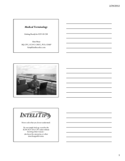 Medical Terminology