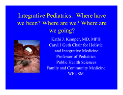 Integrative Pediatrics