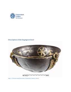 Description of the Oegstgeest bowl