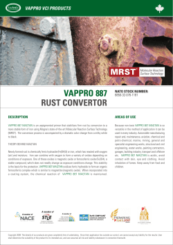 VAPPRO 887 RUST CONVERTOR
