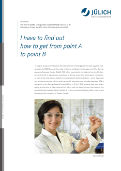 I have to find out how to get from point A to point B