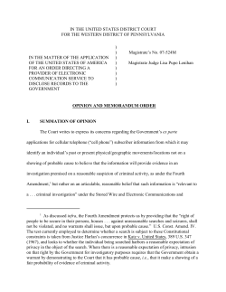 opinion, and of Magistrate Judge