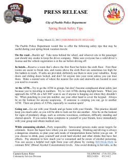 Read on... - City of Pueblo