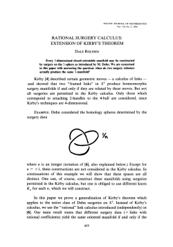 rational surgery calculus: extension of kirby`s theorem